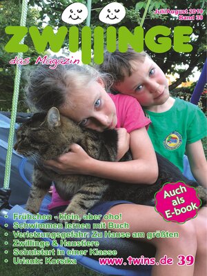 cover image of Zwillinge--das Magazin Juli/August 2019